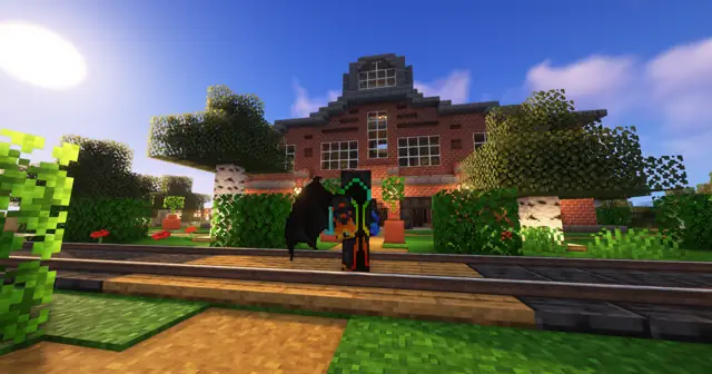 La gare de la ville — Capture d'écran de Athena Adventure