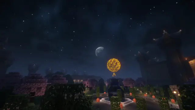 Pleine lune sur le marché — Capture d'écran de Athena Adventure